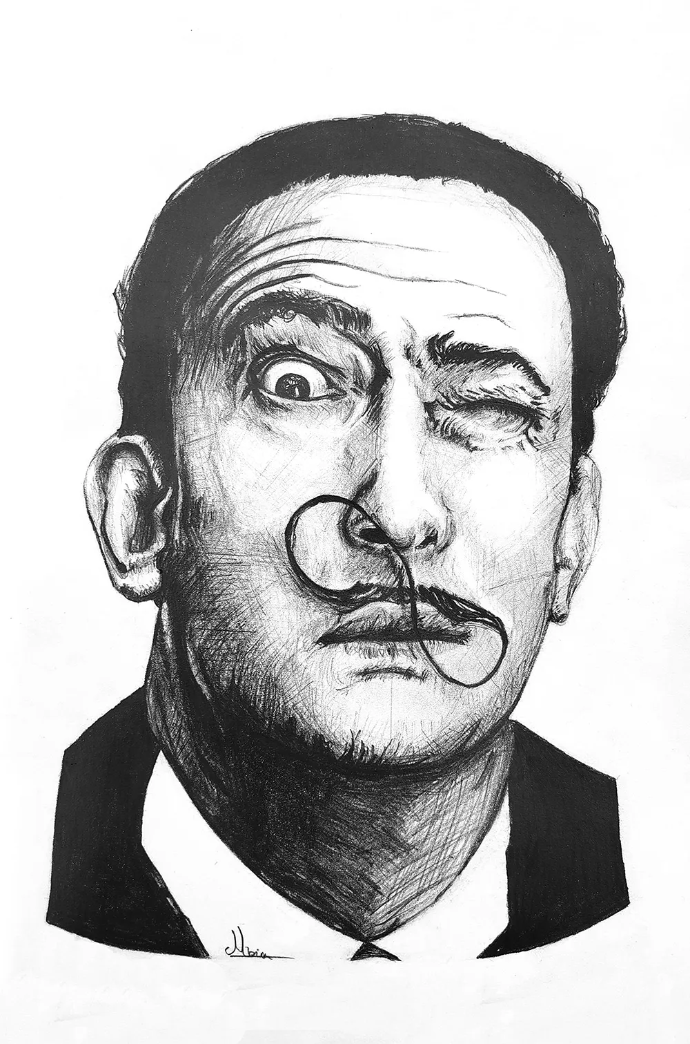 Dali N°02 (Infinity moustache)
